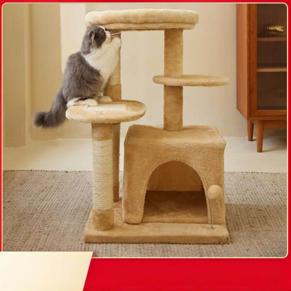 urrfectplay-multi-level-cat-tree-tower-beige